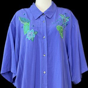 Beautiful Vintage 90s Koret Blouse